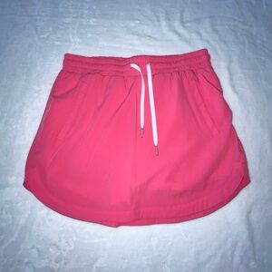 NWOT HALARA Hot Bright Pink Skort Skirt Shorts Tennis Golf Medium Pockets